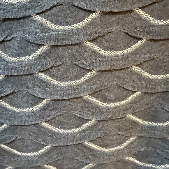 Max Edition Gray Cowl Neck Sheath Dress excellent cond - Picture 5 of 5